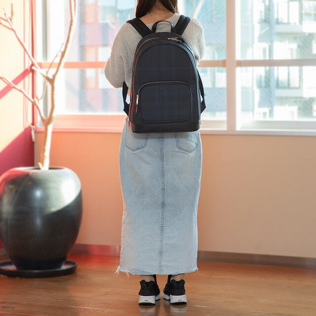 バ−バリ− リュック メンズ レディース ブランド BURBERRY チェック 8073269 ブラック 8073269