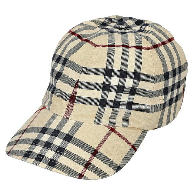 バ−バリ− キャップ メンズ レディース ブランド BURBERRY 8073370 L ベージュ 8073370-L