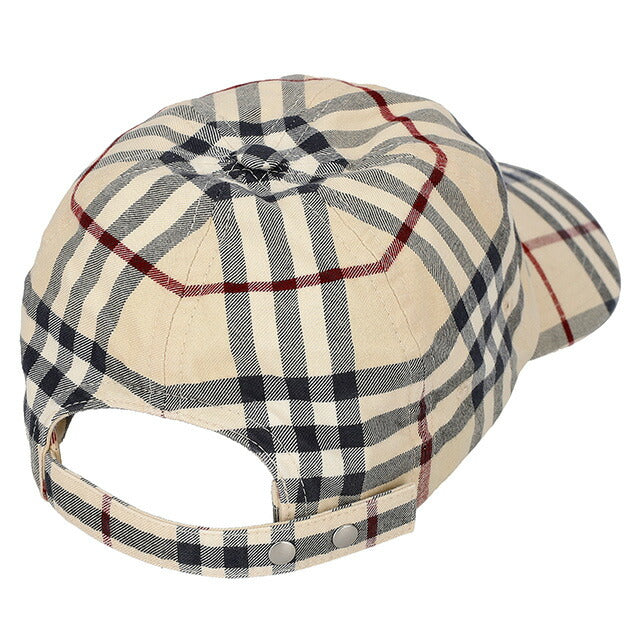 バ−バリ− キャップ メンズ レディース ブランド BURBERRY 8073370 M ベージュ 8073370-M