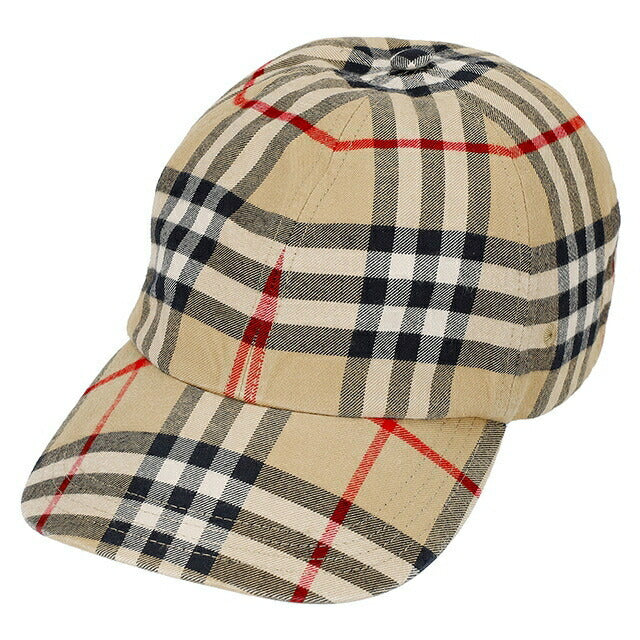 バ−バリ− キャップ メンズ レディース ブランド BURBERRY 8075641 L ベージュ 8075641-L