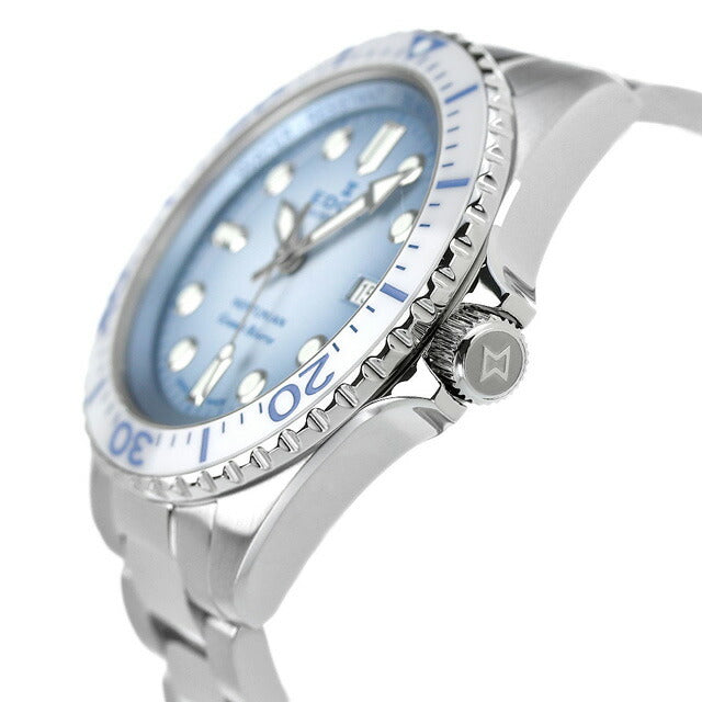 Edox Neptunian Grande储备日期自动观看品牌男士EDOX 80801-3BBUM-BUCDN