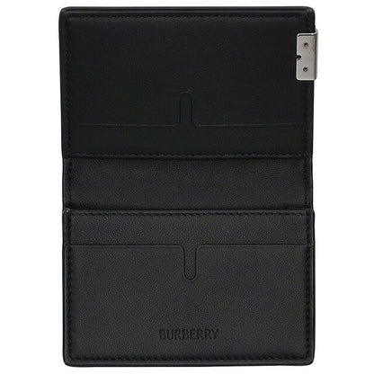 バ−バリ− 名刺入れ メンズ ブランド BURBERRY 8083772 ブラック 8083772