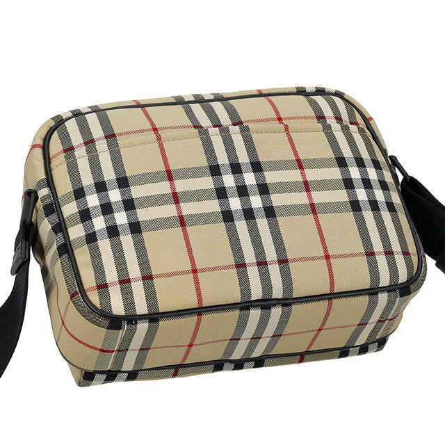 バ−バリ− ショルダーバッグ メンズ ブランド BURBERRY チェック 8084111 ベージュ 8084111
