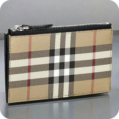 バ−バリ− コインケース メンズ レディース ブランド BURBERRY チェック 8084166 ベージュ 8084166