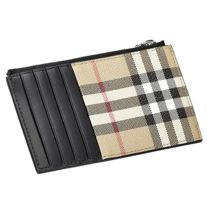 バ−バリ− コインケース メンズ レディース ブランド BURBERRY チェック 8084166 ベージュ 8084166