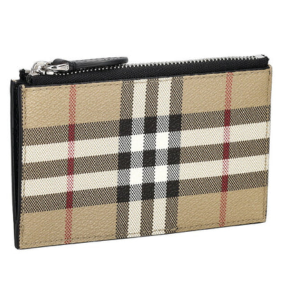 バ−バリ− コインケース メンズ レディース ブランド BURBERRY チェック 8084166 ベージュ 8084166