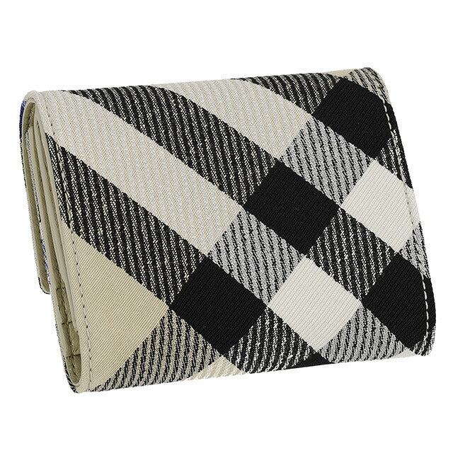バ−バリ− 三つ折り財布 メンズ ブランド BURBERRY チェック 8086005 ベージュ 8086005