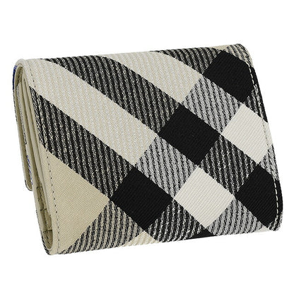 バ−バリ− 三つ折り財布 メンズ ブランド BURBERRY チェック 8086005 ベージュ 8086005