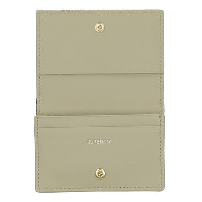 バ−バリ− 名刺入れ メンズ ブランド BURBERRY チェック 8086009 ベージュ 8086009
