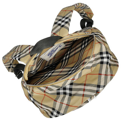 バ−バリ− リュック メンズ ブランド BURBERRY チェック 8091312 ベージュ 8091312