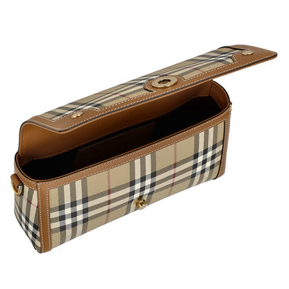 バ−バリ− ショルダーバッグ レディース ブランド BURBERRY チェック 8092048 ベージュ 8092048