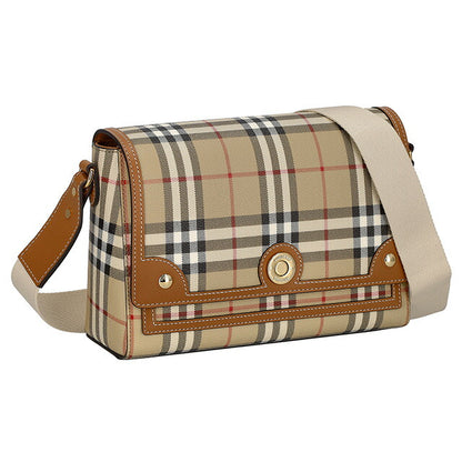 バ−バリ− ショルダーバッグ レディース ブランド BURBERRY チェック 8092067 ベージュ 8092067