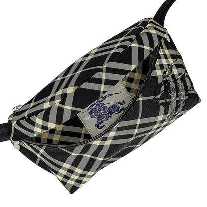 バ−バリ− ボディバッグ メンズ ブランド BURBERRY 8093780 ブラック 8093780