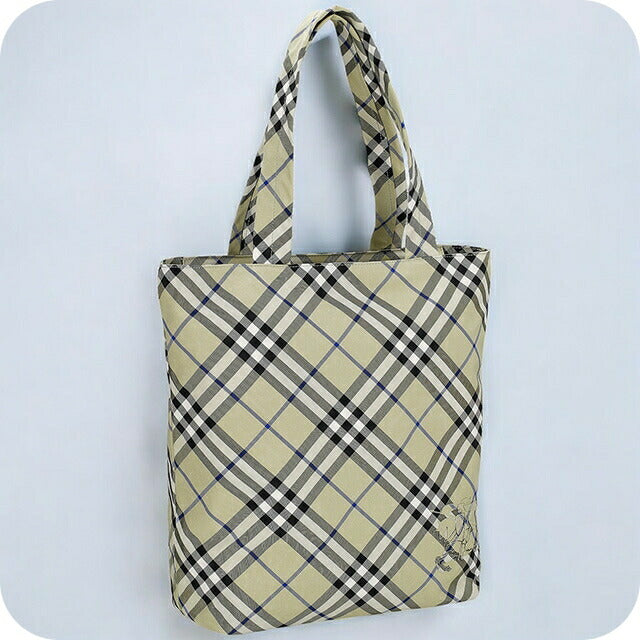 バ−バリ− トートバッグ メンズ ブランド BURBERRY チェック 8097719 ベージュ 8097719