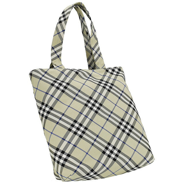 バ−バリ− トートバッグ メンズ ブランド BURBERRY チェック 8097719 ベージュ 8097719