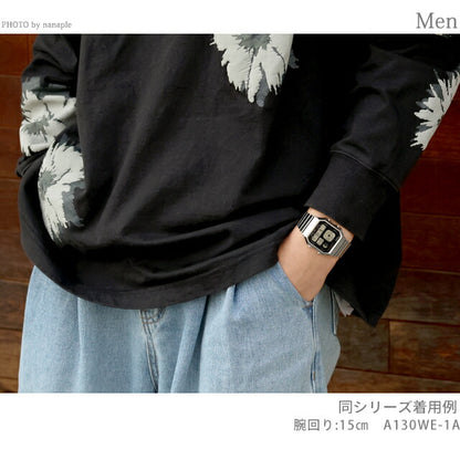 カシオ チープカシオ CASIO クォーツ 電池式 A130WEG-9A クラシック ユニセックス チプカシ メンズ レディース 腕時計 ブランド カシオ casio デジタル ゴールド A130WEG-9ADF