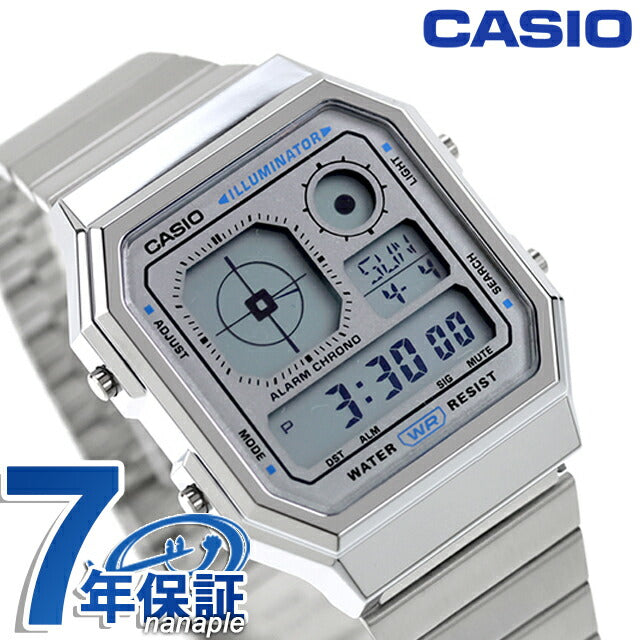 カシオ チープカシオ CASIO クォーツ 電池式 A130WE-7A クラシック ユニセックス チプカシ メンズ レディース 腕時計 ブランド カシオ casio デジタル グレー A130WE-7ADF