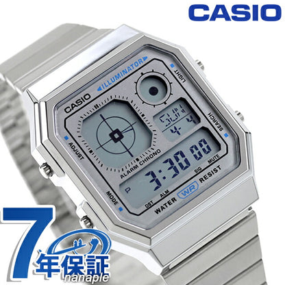 カシオ チープカシオ CASIO クォーツ 電池式 A130WE-7A クラシック ユニセックス チプカシ メンズ レディース 腕時計 ブランド カシオ casio デジタル グレー A130WE-7ADF