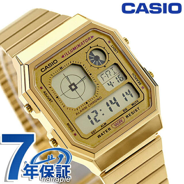 カシオ チープカシオ CASIO クォーツ 電池式 A130WEG-9A クラシック ユニセックス チプカシ メンズ レディース 腕時計 ブランド カシオ casio デジタル ゴールド A130WEG-9ADF