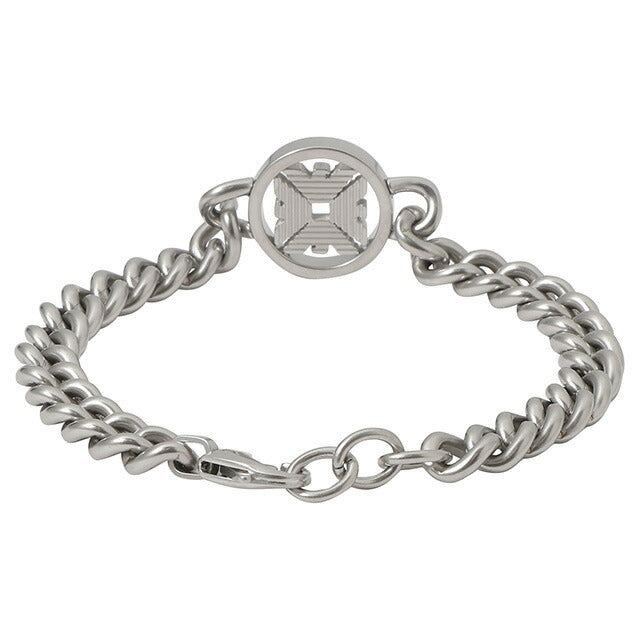 エンポリオアルマーニ EMPORIO ARMANI EGS3041040 イーグルロゴ チェーン ブレスレット シルバー メンズ アクセサリー ABEA00232M