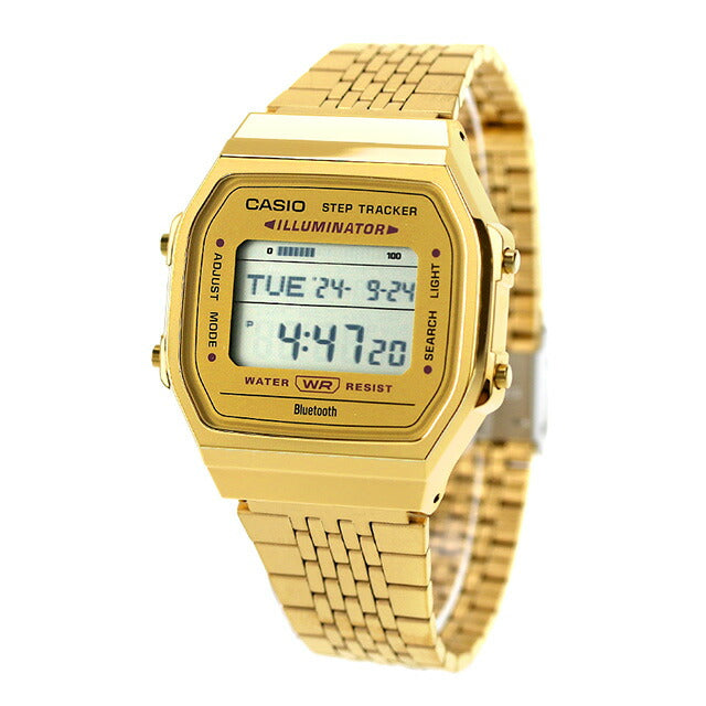 カシオ CASIO ABL-100WEG-9A カシオ コレクション スタンダード Bluetooth メンズ 腕時計 ブランド カシオ casio デジタル ゴールド ABL-100WEG-9ADF