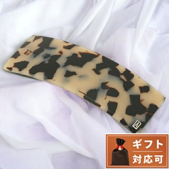 アレクサンドル ドゥ パリ ALEXANDRE DE PARIS AA8-550 G スクエア バレッタ ベージュマーブル 髪留め レディース ヘアアクセサリー AHAL00003L
