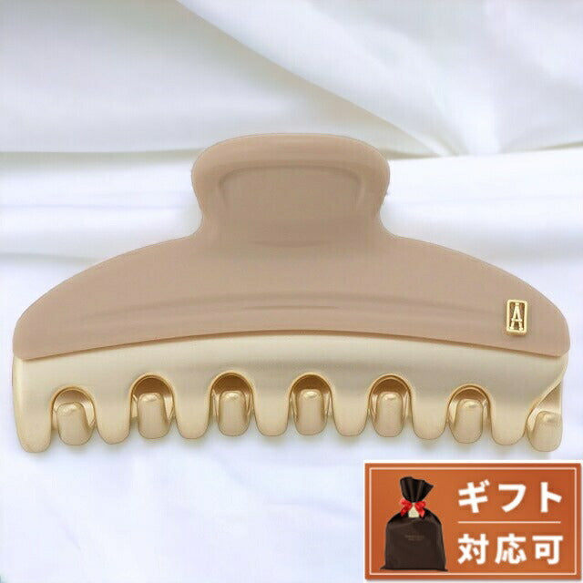 ALEXANDRE DE PARIS アレクサンドル ドゥ パリ ヘアクリップ ICCM-15571-02 S5 ヴァンドーム M クリップ ベージュ ハイブランド 誕生日プレゼント ギフト 高級 ヘアアクセサリー 髪留め まとめ髪 レディース PINCE VENDOME ECLAT MEDIUM CLIP AHAL00019L