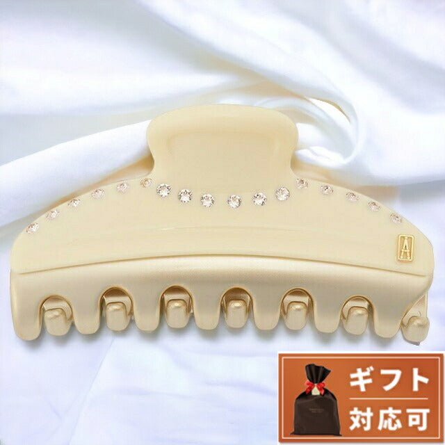 ALEXANDRE DE PARIS アレクサンドル ドゥ パリ ヘアクリップ ICCM-15571-03 I1 ヴァンドーム M クリップ スワロフスキー クリスタル アイボリー ハイブランド ヘアアクセサリー 髪留め まとめ髪 レディース PINCE VENDOME ECLAT MEDIUM CLIP AHAL00021L