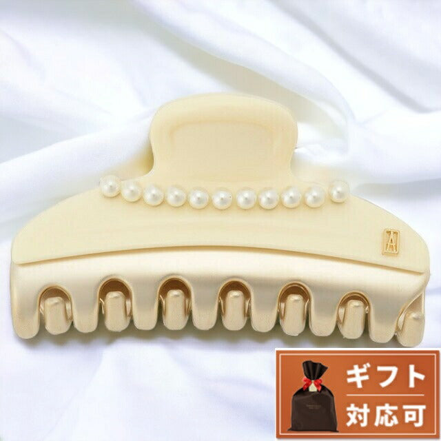 ALEXANDRE DE PARIS アレクサンドル ドゥ パリ ヘアクリップ ICCM-15571-28 I1 ヴァンドーム M クリップ パール アイボリー ハイブランド 誕生日プレゼント ギフト 高級 ヘアアクセサリー 髪留め まとめ髪 レディース PINCE VENDOME PERLEE MEDIUM CLIP AHAL00027L