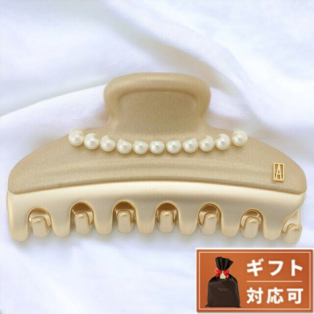 ALEXANDRE DE PARIS アレクサンドル ドゥ パリ ヘアクリップ ICCM-15571-28 X3 ヴァンドーム M クリップ パール ペイダー ハイブランド 誕生日プレゼント ギフト 高級 ヘアアクセサリー 髪留め まとめ髪 レディース PINCE VENDOME PERLEE MEDIUM CLIP AHAL00029L
