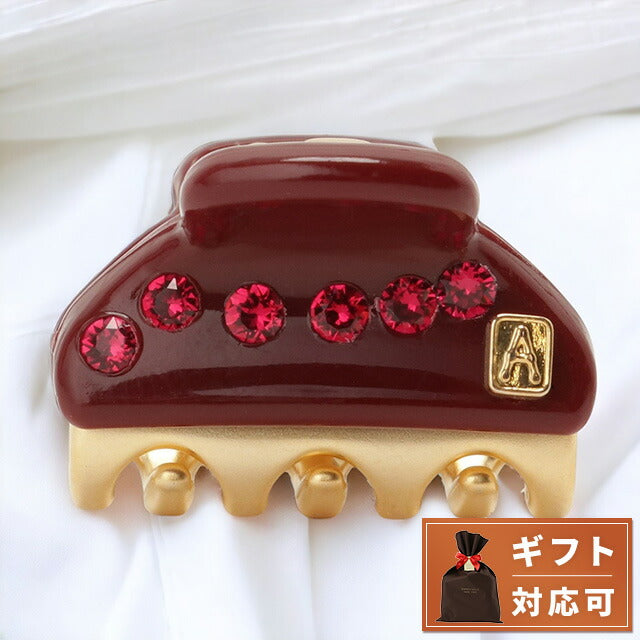 アレクサンドル ドゥ パリ ALEXANDRE DE PARIS ICCXS 14338 03 B2 ヴァンドーム XSクリップ クリスタル ヘアクリップ ボルドー AHAL00056L