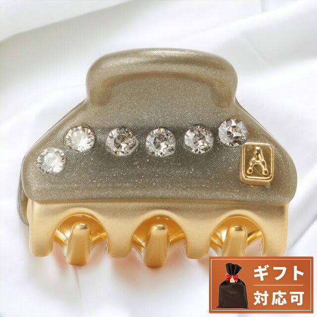 アレクサンドル ドゥ パリ ALEXANDRE DE PARIS ICCXS 14338 03 G5 ヴァンドーム XSクリップ クリスタル ヘアクリップ グレー AHAL00057L