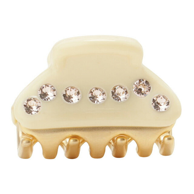 アレクサンドル ドゥ パリ ALEXANDRE DE PARIS ICCXS 14338 03 I1 ヴァンドーム XSクリップ クリスタル ヘアクリップ アイボリー AHAL00058L