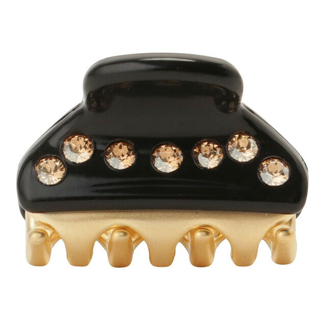 アレクサンドル ドゥ パリ ALEXANDRE DE PARIS ICCXS 14338 03 N3 ヴァンドーム XSクリップ クリスタル ヘアクリップ ブラック AHAL00059L