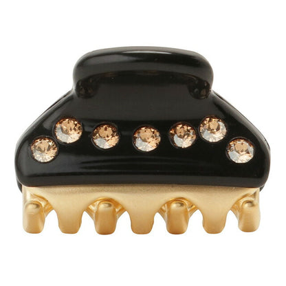 アレクサンドル ドゥ パリ ALEXANDRE DE PARIS ICCXS 14338 03 N3 ヴァンドーム XSクリップ クリスタル ヘアクリップ ブラック AHAL00059L
