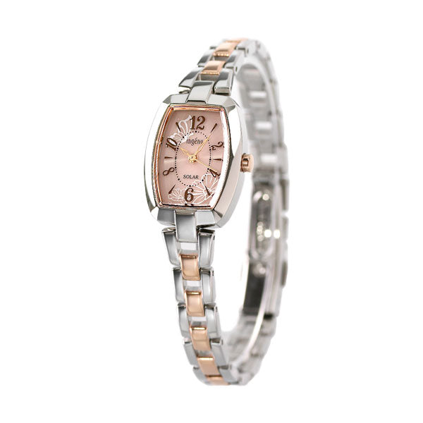 セイコー アルバ アンジェーヌ トノー ソーラー 蝶 花 レディース 腕時計 ブランド AHJD423 SEIKO ピンク AHJD423