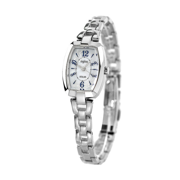 セイコー アルバ アンジェーヌ トノー ソーラー 蝶 花 レディース 腕時計 ブランド AHJD424 SEIKO ホワイト AHJD424