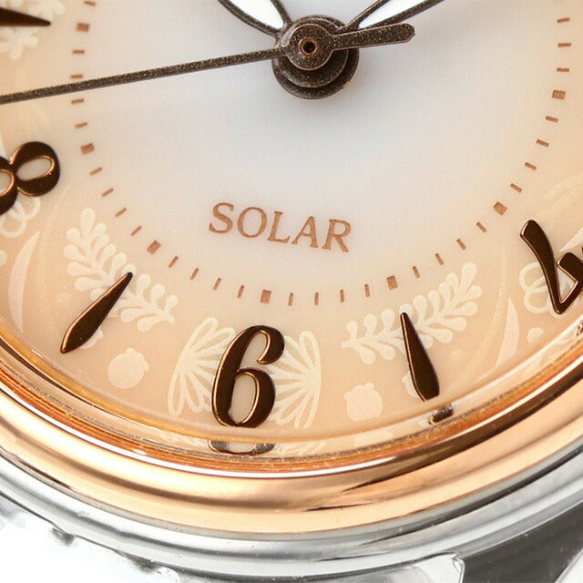 セイコー アルバ アンジェーヌ Life with flowers ソーラー 腕時計 ブランド レディース 母の日 替えベルト SEIKO AHJD434 AHJD434