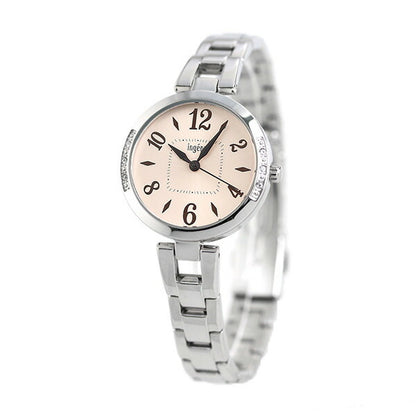 セイコー アルバ アンジェーヌ ブレスレット レディース 腕時計 AHJK449 SEIKO ALBA ingenu サーモンピンク AHJK449