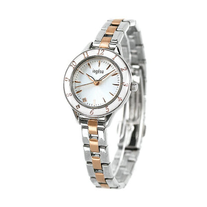 セイコー アルバ アンジェーヌ ブレスレット エポラクオーツ クオーツ レディース 腕時計 AHJK461 SEIKO ALBA ingenu シルバー ピンクゴールド 記念品 ギフト AHJK461