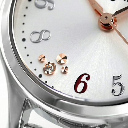 セイコー アルバ アンジェーヌ 腕時計 クオーツ レディース AHJK464 SEIKO ALBA ingenu ホワイト AHJK464