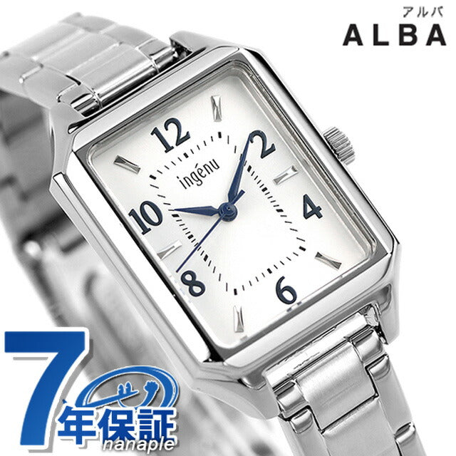 セイコー アルバ アンジェーヌ ブレスレット クオーツ 腕時計 ブランド レディース SEIKO AHJK468 アナログ ホワイト 白 AHJK468