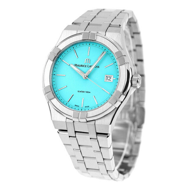 モーリスラクロア アイコン クオーツ カラーズエディション 40mm クォーツ 電池式 腕時計 ブランド メンズ MAURICE LACROIX AI1108-SS002-431-1 アナログ AI1108-SS002-431-1