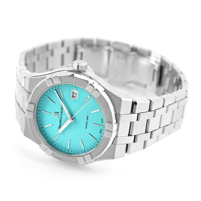 モーリスラクロア アイコン クオーツ カラーズエディション 40mm クォーツ 電池式 腕時計 ブランド メンズ MAURICE LACROIX AI1108-SS002-431-1 アナログ AI1108-SS002-431-1