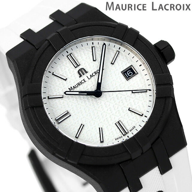 Maurithura Clear Icon Tide特别版Quartz Watch Brand AI2008-00YZ1-000-0模拟银白色男人