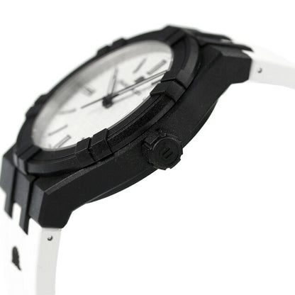 Maurithura Clear Icon Tide特别版Quartz Watch Brand AI2008-00YZ1-000-0模拟银白色男人