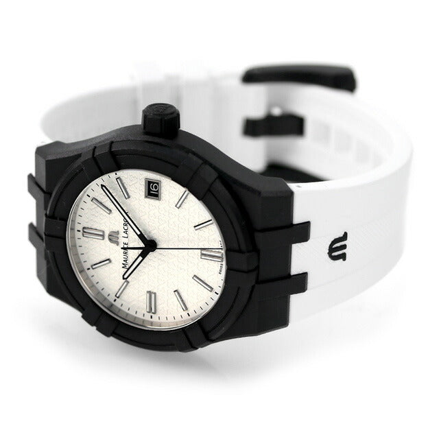 Maurithura Clear Icon Tide特别版Quartz Watch Brand AI2008-00YZ1-000-0模拟银白色男人