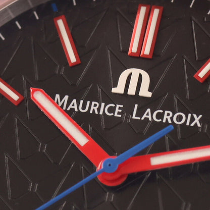 モーリスラクロア アイコンタイド マヒンドラレーシング 40mm クォーツ 電池式 腕時計 ブランド メンズ 替えベルト MAURICE LACROIX AI2008-04000-400-J AI2008-04000-400-J