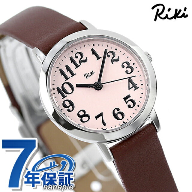 セイコー アルバ リキ クオーツ 腕時計 ブランド レディース SEIKO ALBA Riki AKQK409 アナログ ピンク ブラウン 記念品 プレゼント ギフト AKQK409