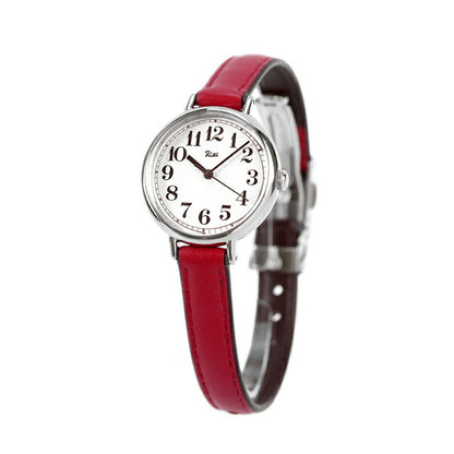 セイコー アルバ リキ クラシック 紅葉色 モミジ クオーツ レディース 腕時計 ブランド AKQK462 SEIKO クリーム レッド AKQK462